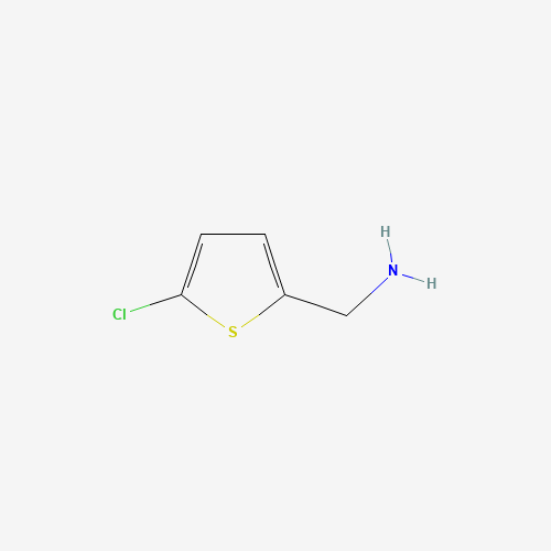(5-Chlorothiophen-2-yl)methanamine (CAS: 214759-22-5) - Chemical Structure and Molecular Formula 