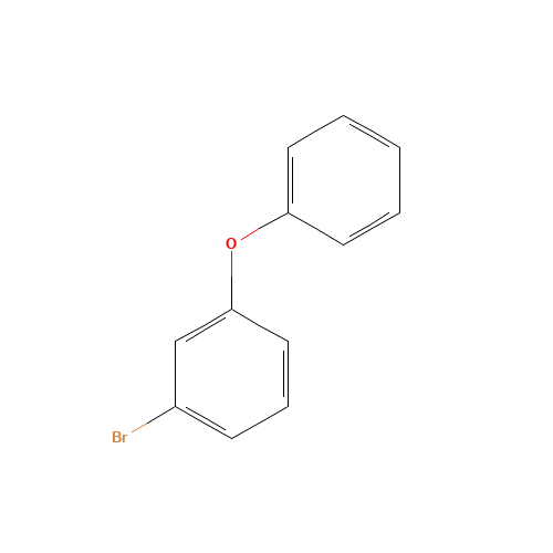 3-Phenoxybromobenzene (CAS: 6876-00-2) - Chemical Structure and Molecular Formula 