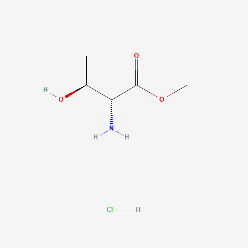 D-Threonine methyl ester hydrochloride (CAS: 60538-15-0) - Chemical Structure and Molecular Formula 