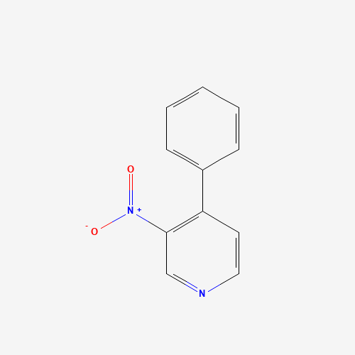 3-Nitro-4-phenylpyridine (CAS: 220952-00-1) - Chemical Structure and Molecular Formula 