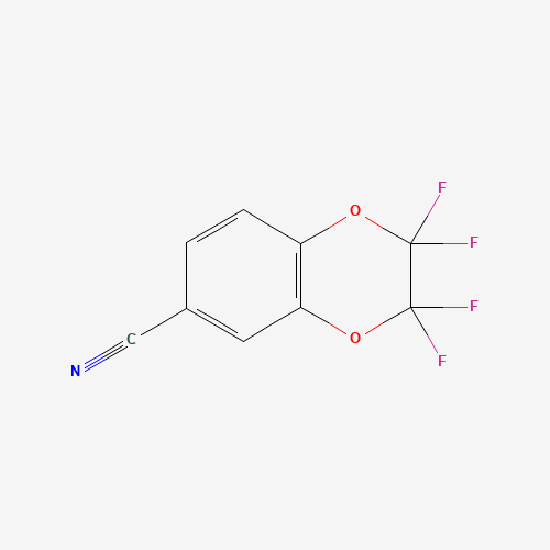 2,2,3,3-Tetrafluoro-6-nitrilobenzodioxene (CAS: 215732-94-8) - Related Chemical Product