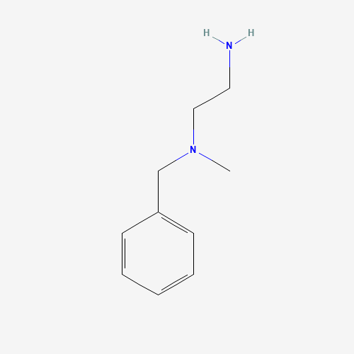 N1-BENZYL-N1-METHYLETHANE-1,2-DIAMINE (CAS: 14165-18-5) - Chemical Structure and Molecular Formula 