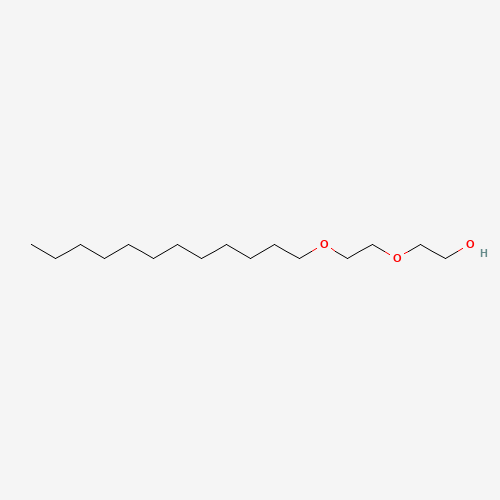 2-(2-Dodecyloxyethoxy)ethanol (CAS: 3055-93-4) - Chemical Structure and Molecular Formula 