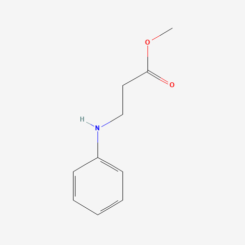 3-Phenylamino-propionicacidmethylester (CAS: 21911-84-2) - Chemical Structure and Molecular Formula 
