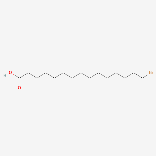 15-Bromopentadecanoicacid (CAS: 56523-59-2) - Chemical Structure and Molecular Formula 