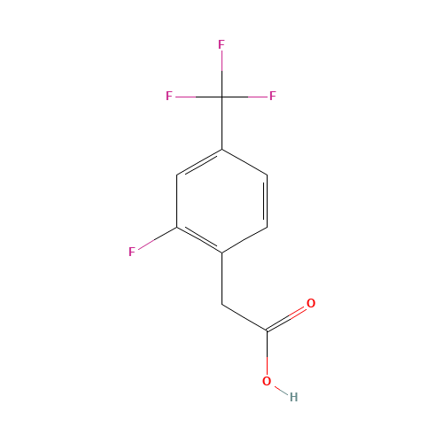 2-Fluoro-4-trifluoromethyphenylacetic acid (CAS: 209991-64-0) - Related Chemical Product