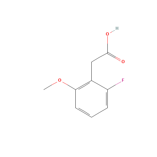 2-Fluoro-6-methoxyphenylacetic acid (CAS: 500912-19-6) - Related Chemical Product