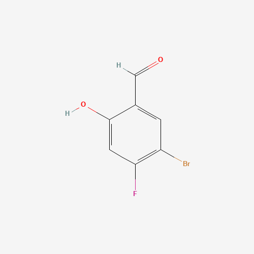 5-Bromo-4-fluoro-2-hydroxybenzaldehyde (CAS: 399-00-8) - Related Chemical Product