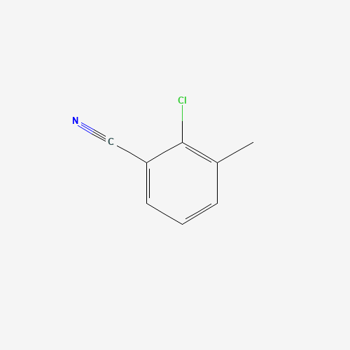 2-Chloro-3-methylbenzonitrile (CAS: 15013-71-5) - Chemical Structure and Molecular Formula 