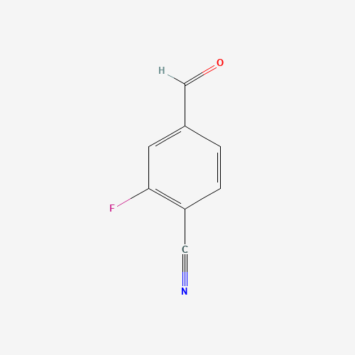 2-fluoro-4-formylbenzonitrile (CAS: 101048-76-4) - Related Chemical Product