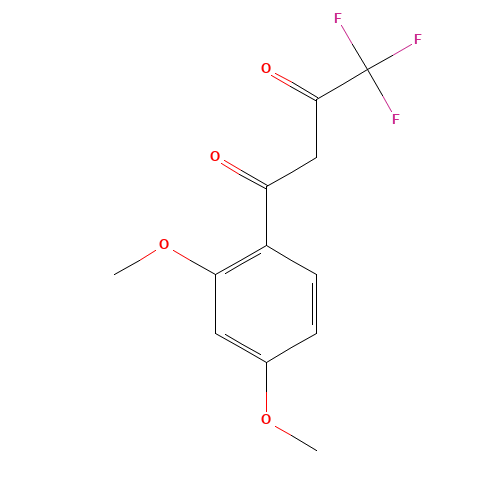 1-(2,4-DIMETHOXYPHENYL)-4,4,4-TRIFLUORO-1,3-BUTANEDIONE5-oxime,monosodium salt (CAS: 82529-67-7) - Related Chemical Product