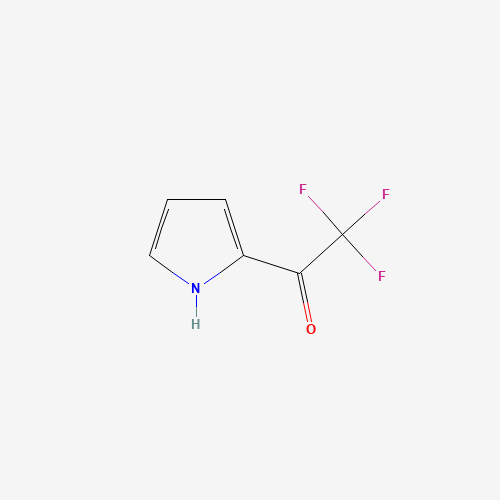 2-(TRIFLUOROACETYL)PYRROLE (CAS: 2557-70-2) - Chemical Structure and Molecular Formula 