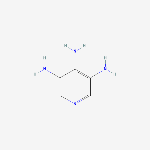 pyridine-3,4,5-triamine chemical structure pyridine-3,4,5-triamine (CAS: 618439-82-0) - Chemical Structure and Molecular Formula