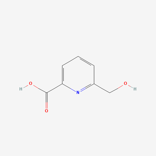 6-(hydroxymethyl)pyridine-2-carboxylic acid (CAS: 1197-10-0) - Chemical Structure and Molecular Formula 