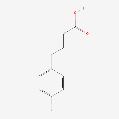4-(4-Bromo-phenyl)-butyric acid (CAS: 35656-89-4) - Chemical Structure and Molecular Formula 