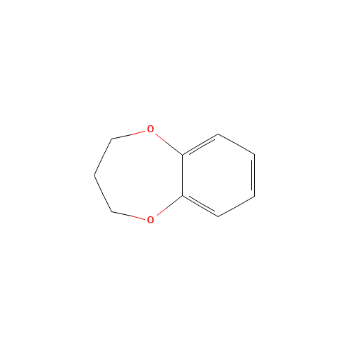 3,4-Dihydro-2H-benzo[b][1,4]dioxepine (CAS: 7216-18-4) - Chemical Structure and Molecular Formula 