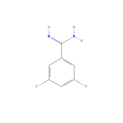 3,5-Difluoro-benzamidine (CAS: 582307-06-0) - Related Chemical Product