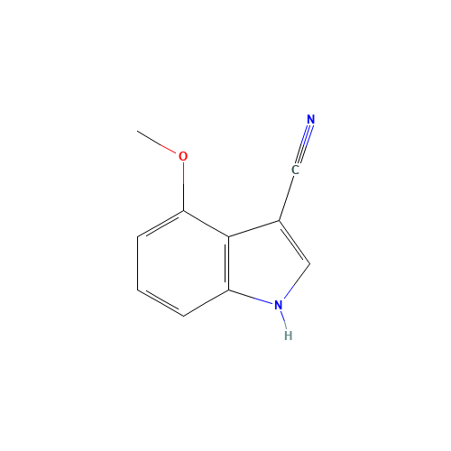 4-Methoxy-1H-indole-3-carbonitrile (CAS: 889942-79-4) - Related Chemical Product