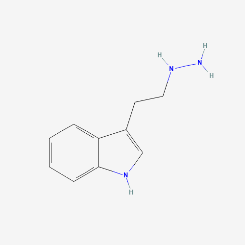 [2-(1H-Indol-3-yl)-ethyl]-hydrazine (CAS: 21216-31-9) - Chemical Structure and Molecular Formula 