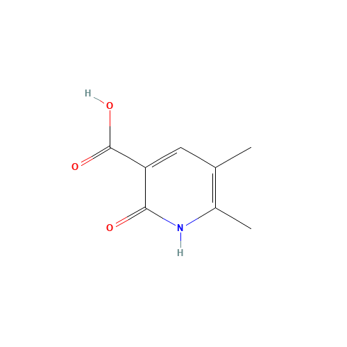 5,6-Dimethyl-2-oxo-1,2-dihydro-pyridine-3-carboxylic acid (CAS: 51727-05-0) - Chemical Structure and Molecular Formula 