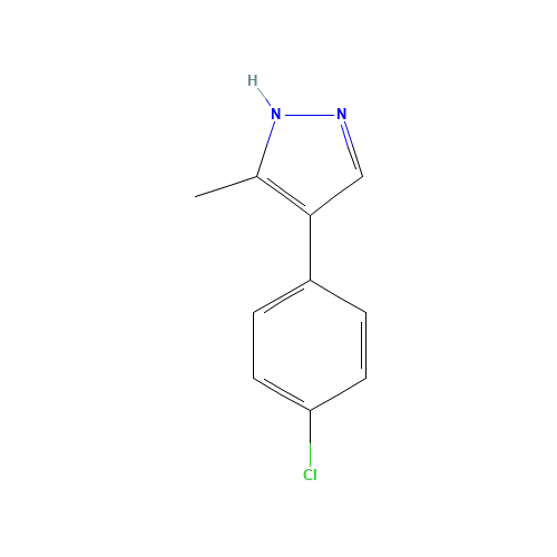 4-(4-Chloro-phenyl)-3-methyl-1H-pyrazole (CAS: 667400-41-1) - Related Chemical Product