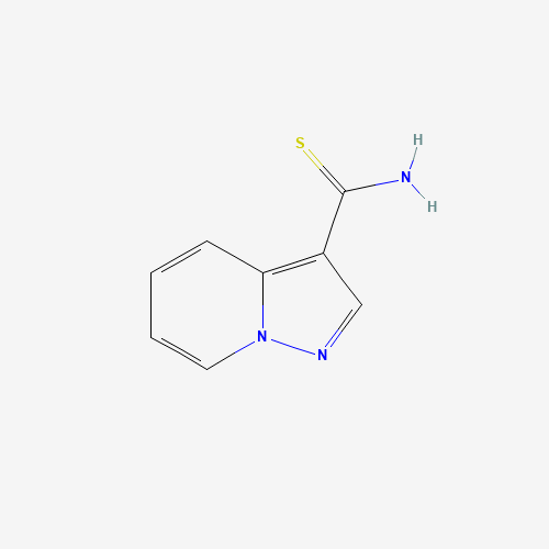 Pyrazolo[1,5-a]pyridine-3-carbothioic acid amide (CAS: 885275-44-5) - Related Chemical Product