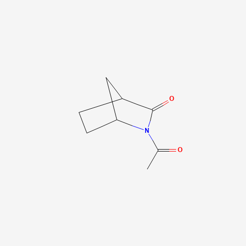 2-Aza-bicyclo[2.2.1]heptan-3-one (CAS: 49805-33-6) - Chemical Structure and Molecular Formula 