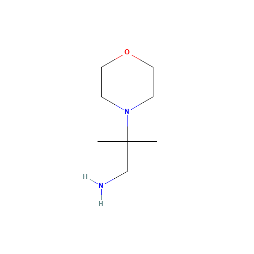 2-Methyl-2-morpholin-4-yl-propylamine (CAS: 173336-43-1) - Related Chemical Product