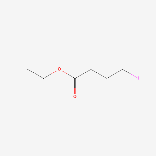 4-Iodo-butyric acid ethyl ester chemical structure 4-Iodo-butyric acid ethyl ester (CAS: 7425-53-8) - Chemical Structure and Molecular Formula