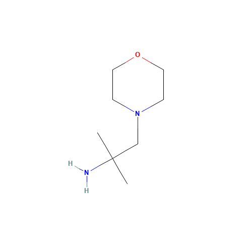 1,1-Dimethyl-2-morpholin-4-yl-ethylamine (CAS: 6105-75-5) - Related Chemical Product