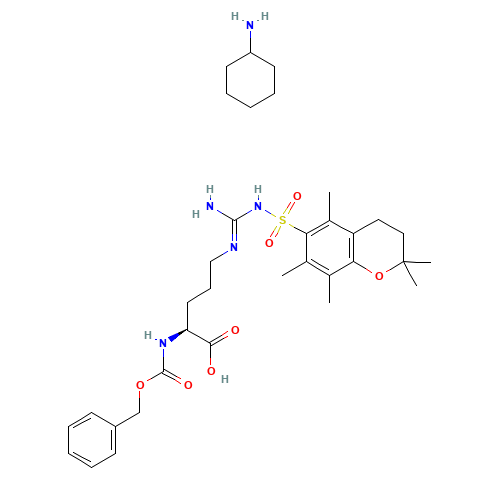 Z-ARG(PMC)-OH CHA (CAS: 112160-33-5) - Related Chemical Product