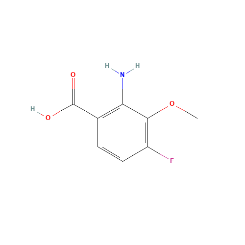 2-amino-3-methoxy-4-fluorobenzoic acid (CAS: 126480-32-8) - Related Chemical Product