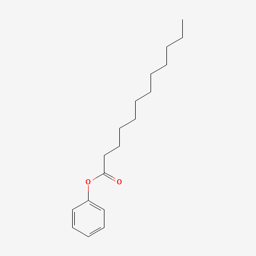 PHENYL LAURATE (CAS: 4228-00-6) - Chemical Structure and Molecular Formula 