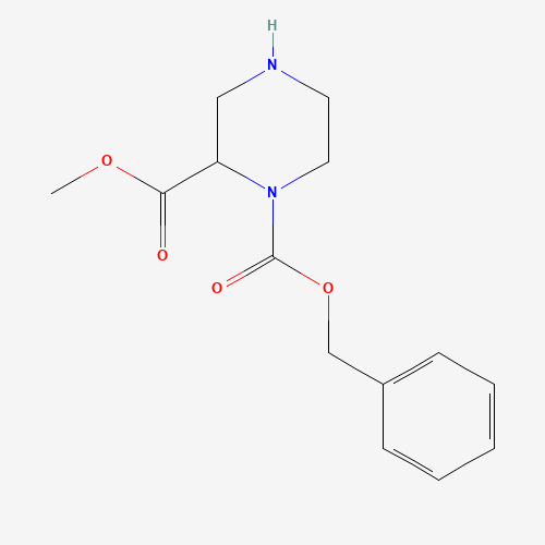 PIPERAZINE-1,2-DICARBOXYLIC ACID 1-BENZYL ESTER 2-METHYL ESTER (CAS: 126937-43-7) - Related Chemical Product
