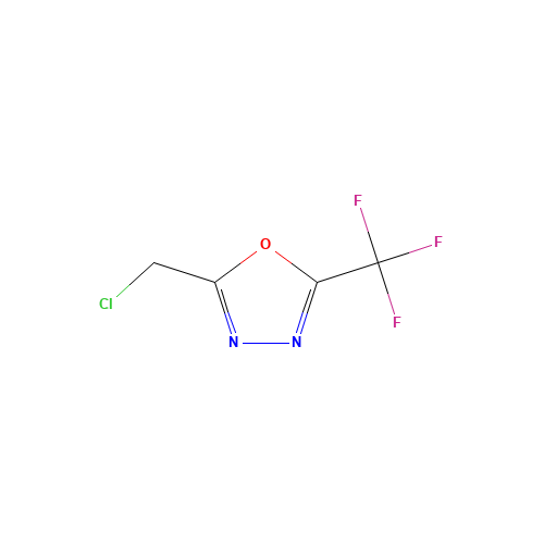 2-CHLOROMETHYL-5-TRIFLUOROMETHYL-[1,3,4]OXADIAZOLE (CAS: 723286-98-4) - Related Chemical Product