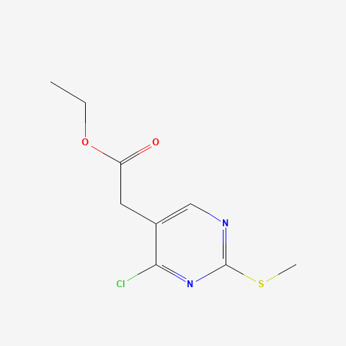 5-PYRIMIDINEACETIC ACID,4-CHLORO-2-(METHYLTHIO)-,ETHYL ESTER (CAS: 61727-34-2) - Related Chemical Product