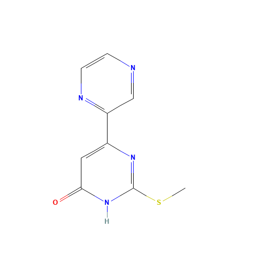 2-(methylthio)-6-(pyrazin-2-yl)pyrimidin-4(3H)-one (CAS: 184919-84-3) - Related Chemical Product