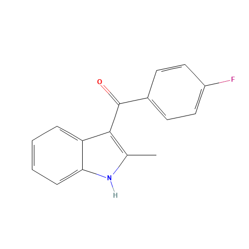 (4-FLUORO-PHENYL)-(2-METHYL-1H-INDOL-3-YL)-METHANONE (CAS: 26206-00-8) - Related Chemical Product