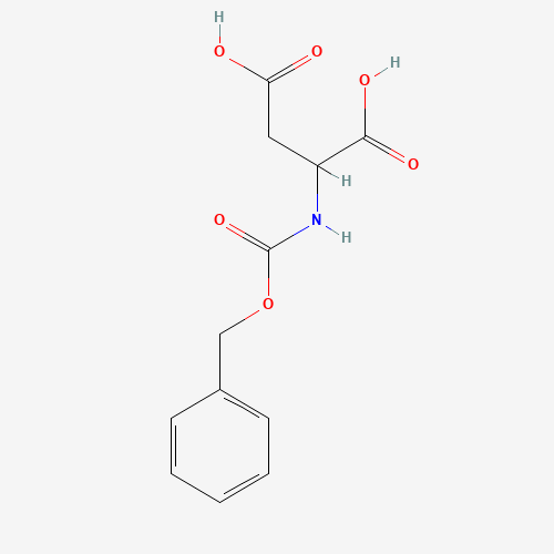 N-CARBOBENZOXY-DL-ASPARTIC ACID chemical structure N-CARBOBENZOXY-DL-ASPARTIC ACID (CAS: 4515-21-3) - Chemical Structure and Molecular Formula