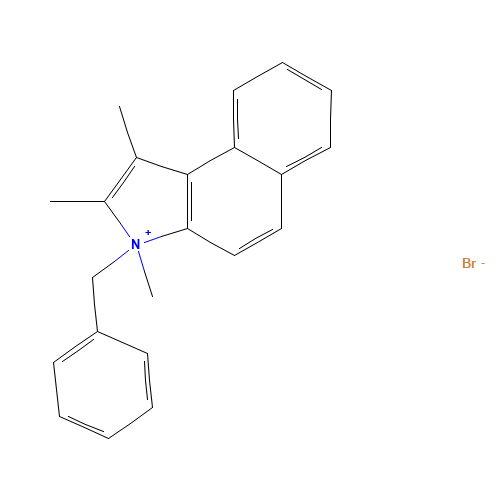 1,2,3-Trimethyl-3-benzyl-3H-benz[e]indolium bromide (CAS: 884863-08-5) - Related Chemical Product