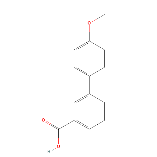 4'-METHOXY-BIPHENYL-3-CARBOXYLIC ACID (CAS: 725-05-3) - Related Chemical Product