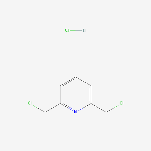 2,6-bis(chloromethyl)pyridine (CAS: 55422-79-2) - Chemical Structure and Molecular Formula 