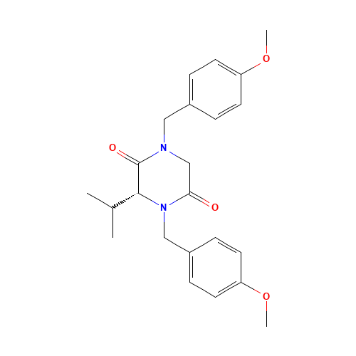 (R)-N,N'-Bis(p-methoxybenzyl)-3-isopropyl-piperazine-2,5-dione (CAS: 205517-34-6) - Related Chemical Product