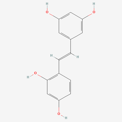 4-[2-(3,5-dihydroxyphenyl)ethenyl]benzene-1,3-diol (CAS: 29700-22-9) - Related Chemical Product