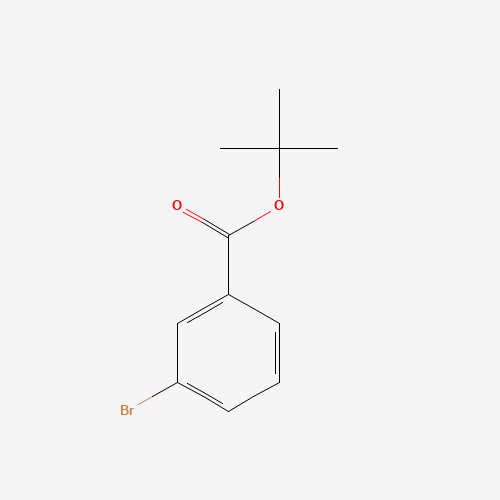 TERT-BUTYL-3-BROMOBENZOATE (CAS: 69038-74-0) - Chemical Structure and Molecular Formula 