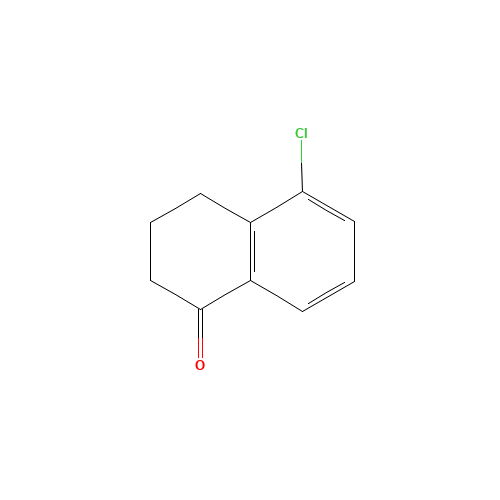 5-Chloro-1-tetralone (CAS: 26673-30-3) - Chemical Structure and Molecular Formula 