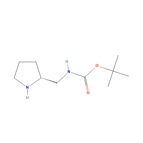 Carbamic acid,[(2R)-2-pyrrolidinylmethyl]-,1,1-dimethylethyl ester (9CI) (CAS: 719999-54-9) - Related Chemical Product