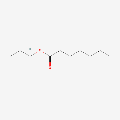 3-Methylheptanoic acid sec-butyl ester (CAS: 16253-72-8) - Chemical Structure and Molecular Formula 