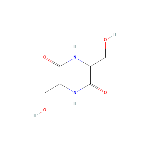 3,6-BIS(HYDROXYMETHYL)-2,5-PIPERAZINEDIONE (CAS: 5625-41-2) - Related Chemical Product