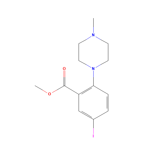 methyl 5-iodo-2-(4-methylpiperazin-1-yl)benzoate (CAS: 1131587-24-0) - Related Chemical Product
